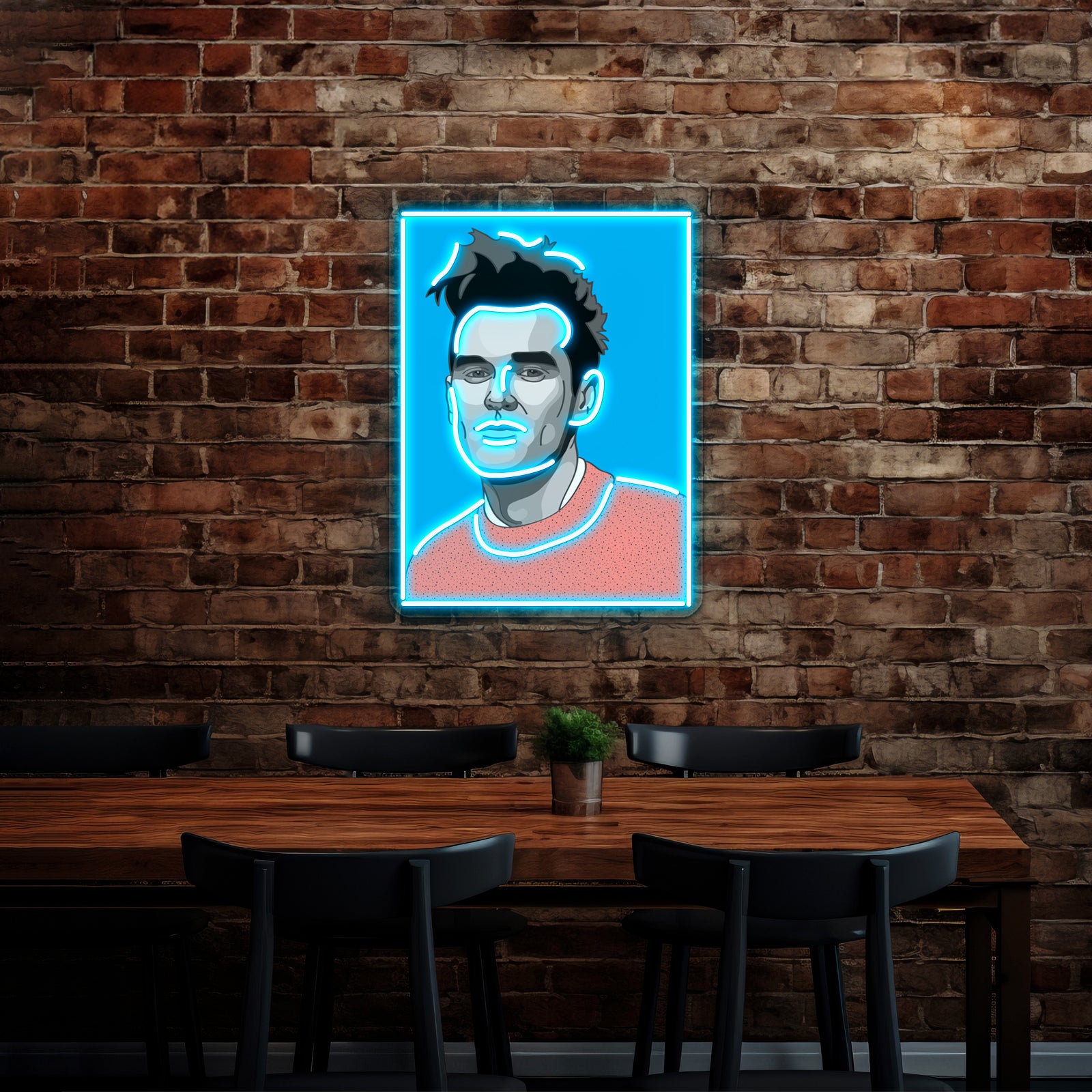 Handsome Devil Artwork Large Neon Signs | Shineneon