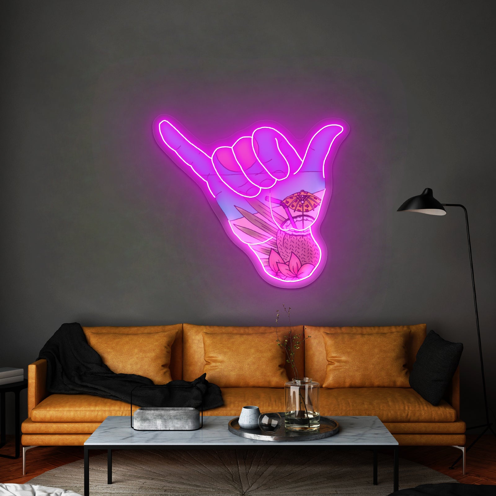 Hang Loose Beach Neon Signs For Sale