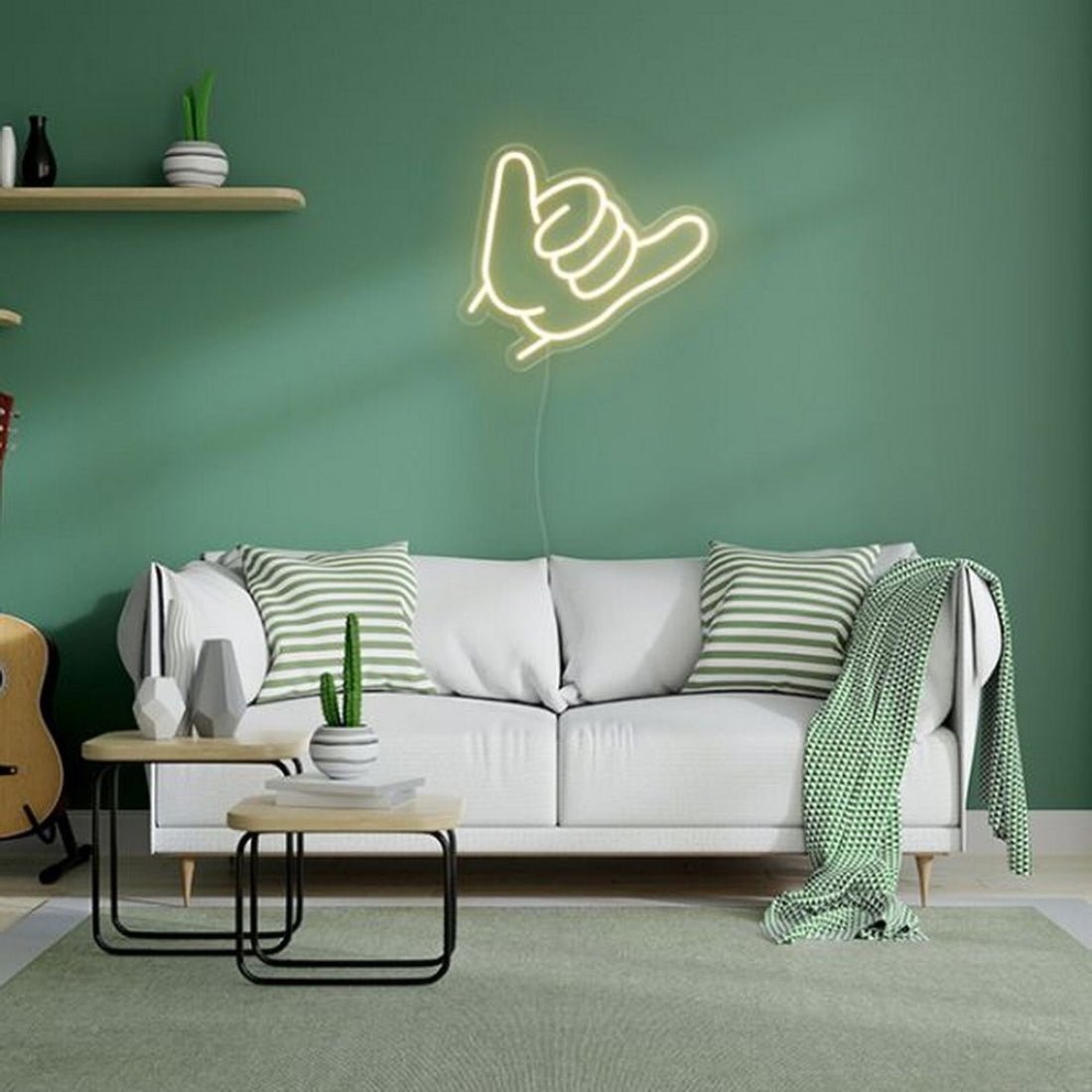 Hang Loose Hand Led Sign Business Neon Sign - Shineneon