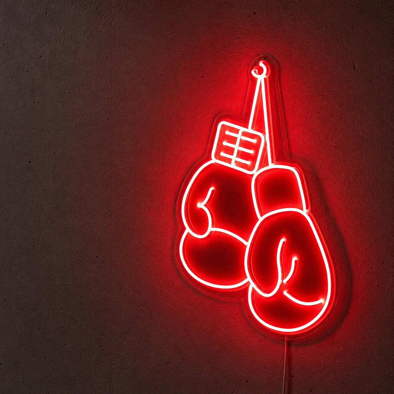 Hanging Boxing Gloves Neon Sign LED Neon Sign main product image