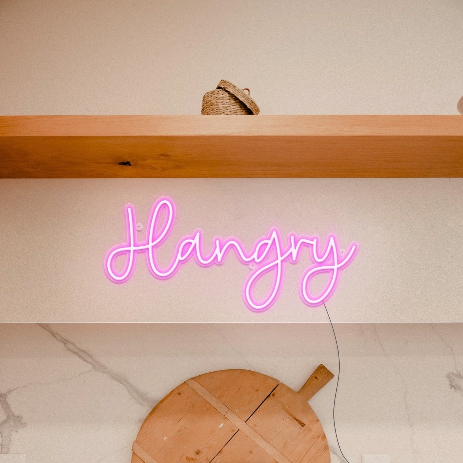 Hangry Led Neon Sign Wall Art | Shineneon