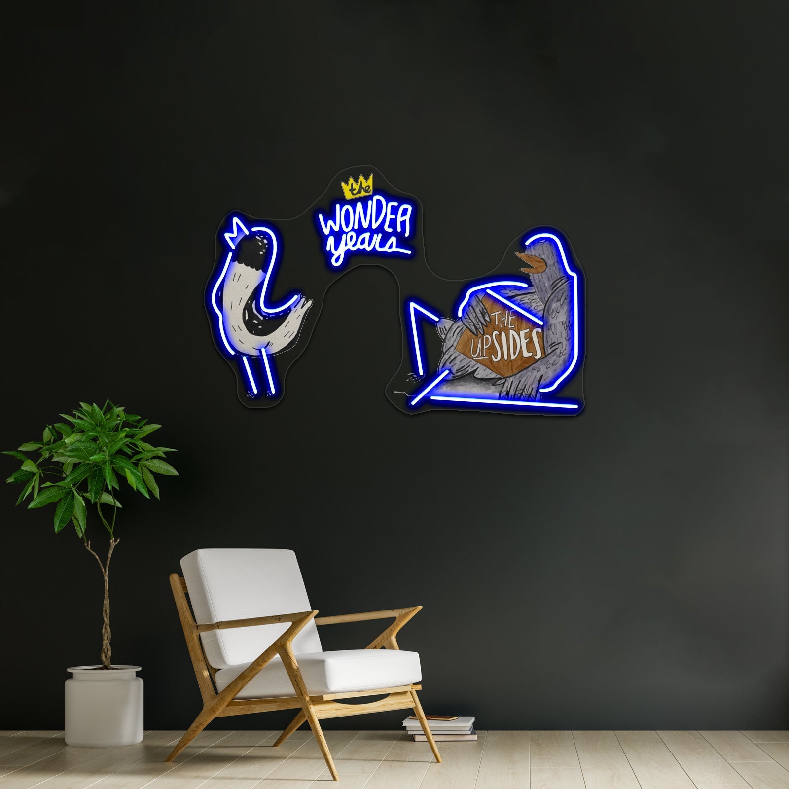 Hank The Page Artwork Large Neon Signs - Shineneon