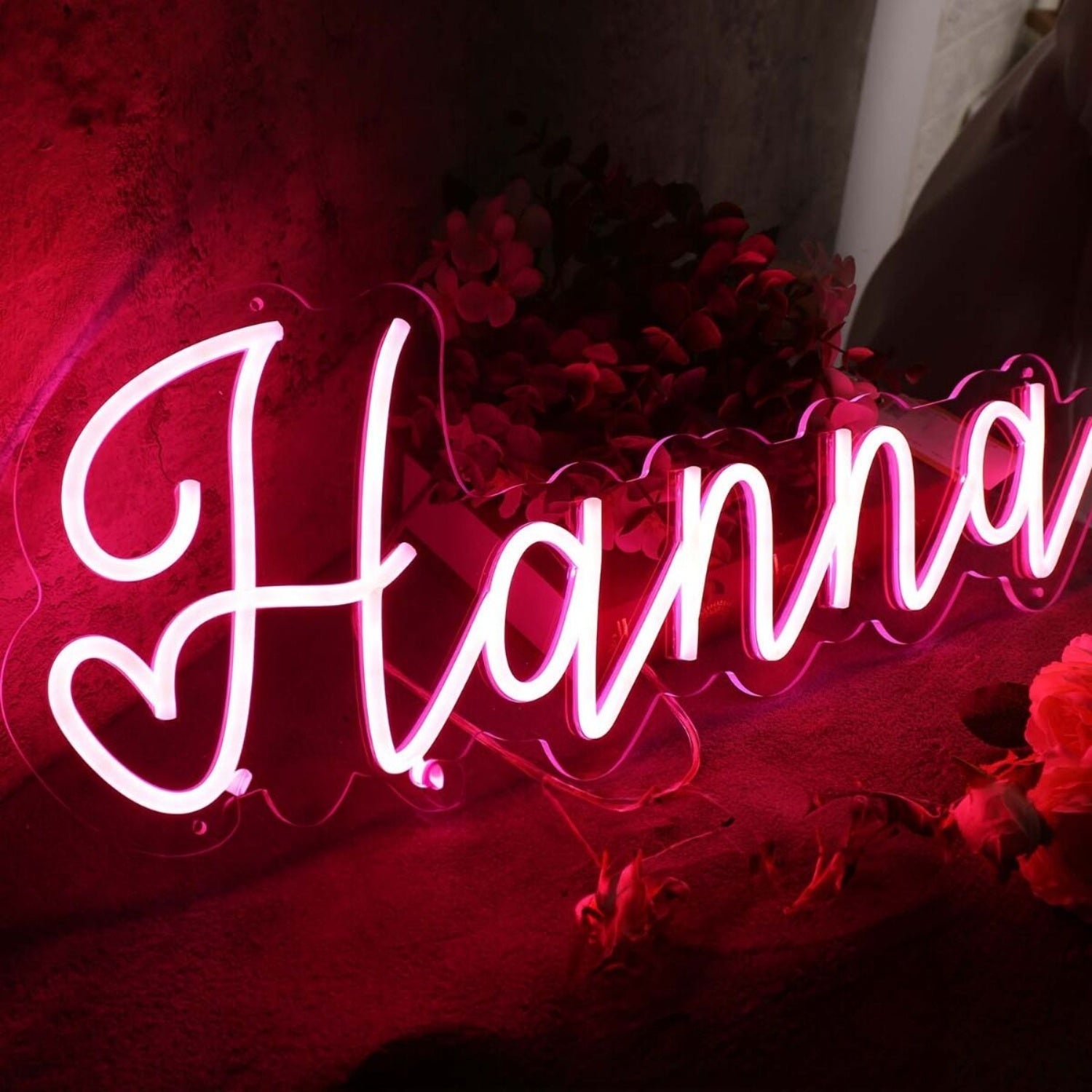 Hanna Red Led Neon Sign - Shineneon