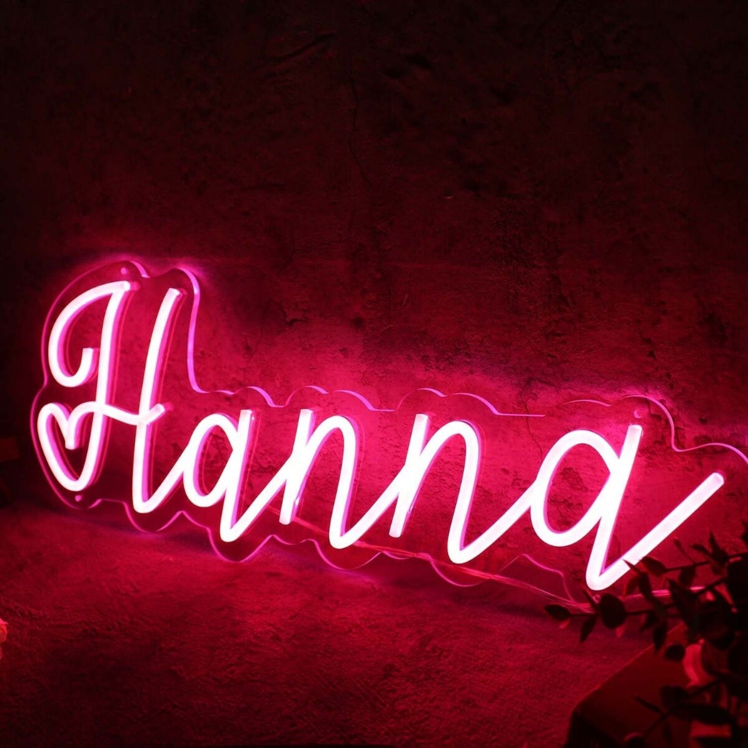Hanna Red Led Neon Sign - Shineneon