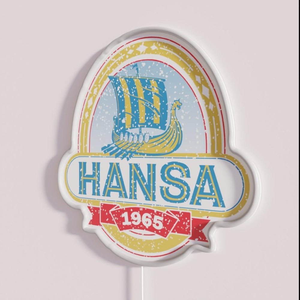 Hansa 1965 Rgb Led Neon Sign - Shineneon