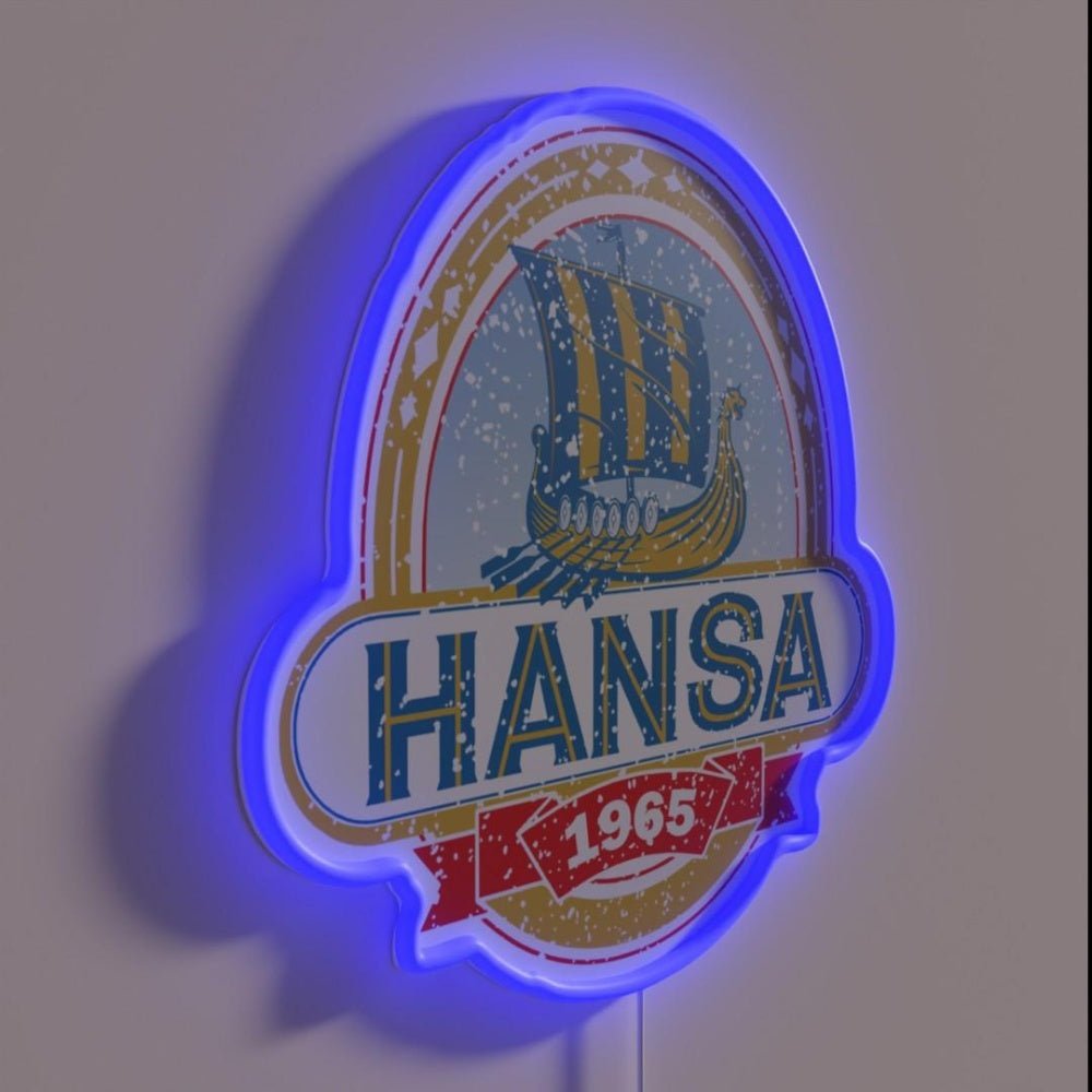 Hansa 1965 Rgb Led Neon Sign - Shineneon
