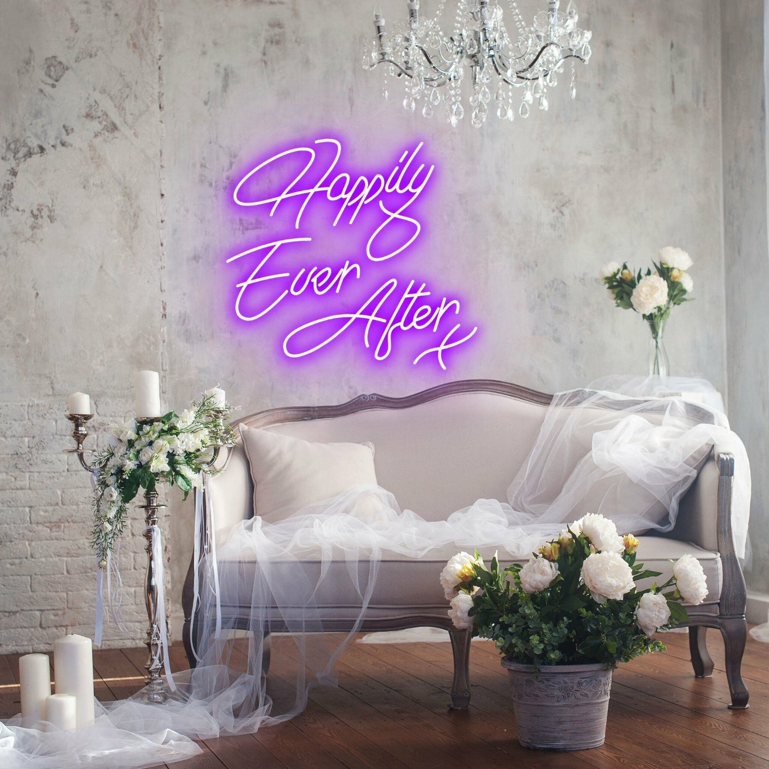 Happily Ever After Fairy Tale Glow In Neon | Shineneon