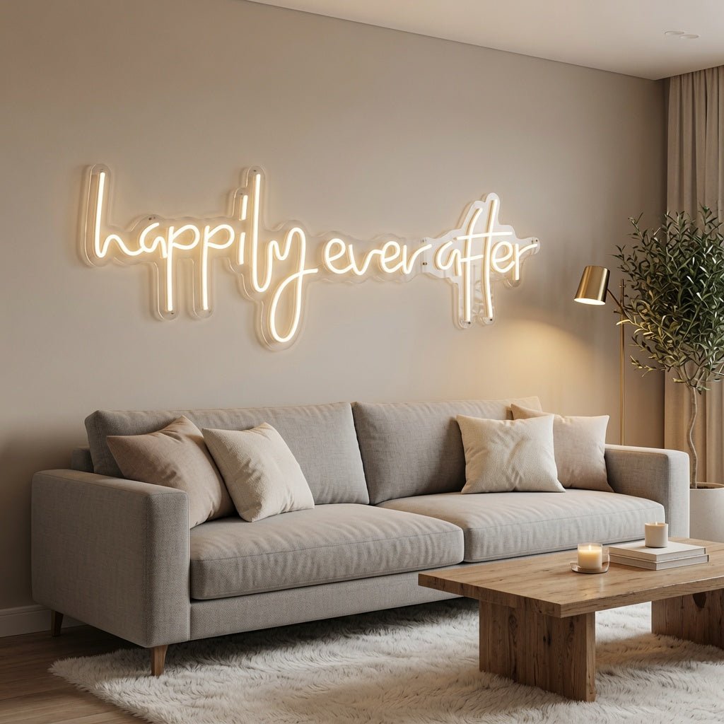 Happily Ever After LED Neon Sign Wall Decor - Shineneon