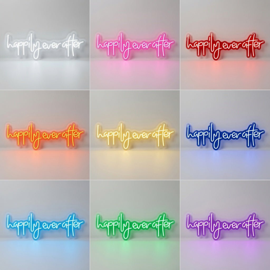 Happily Ever After LED Neon Sign Wall Decor - Shineneon