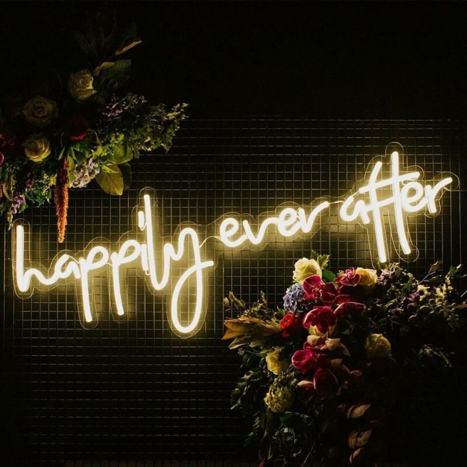 Happily Ever After Neon Sign Perfect For Weddings | Shineneon
