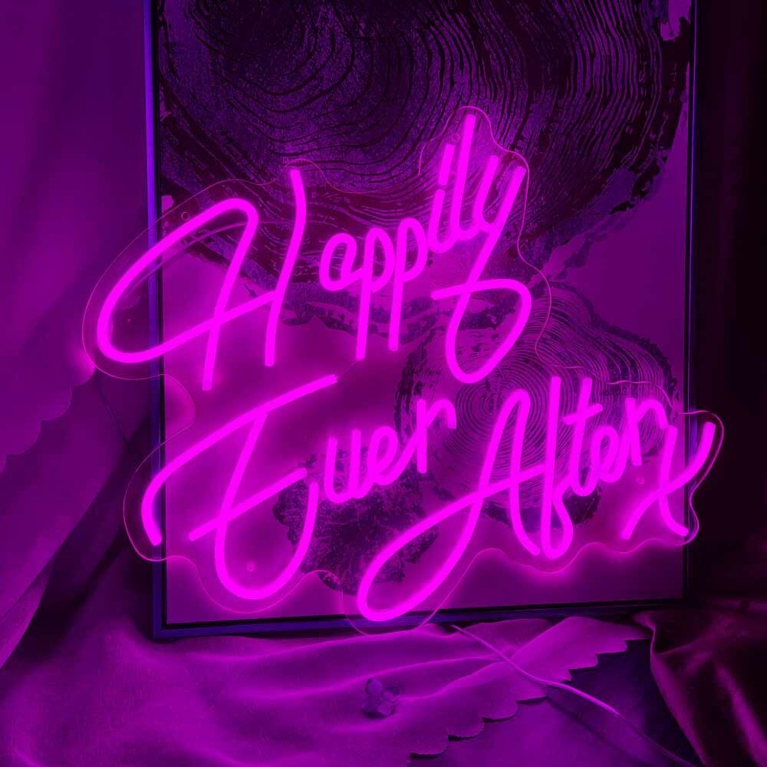 Happily Ever After Wedding Decor Neon Sign | Shineneon
