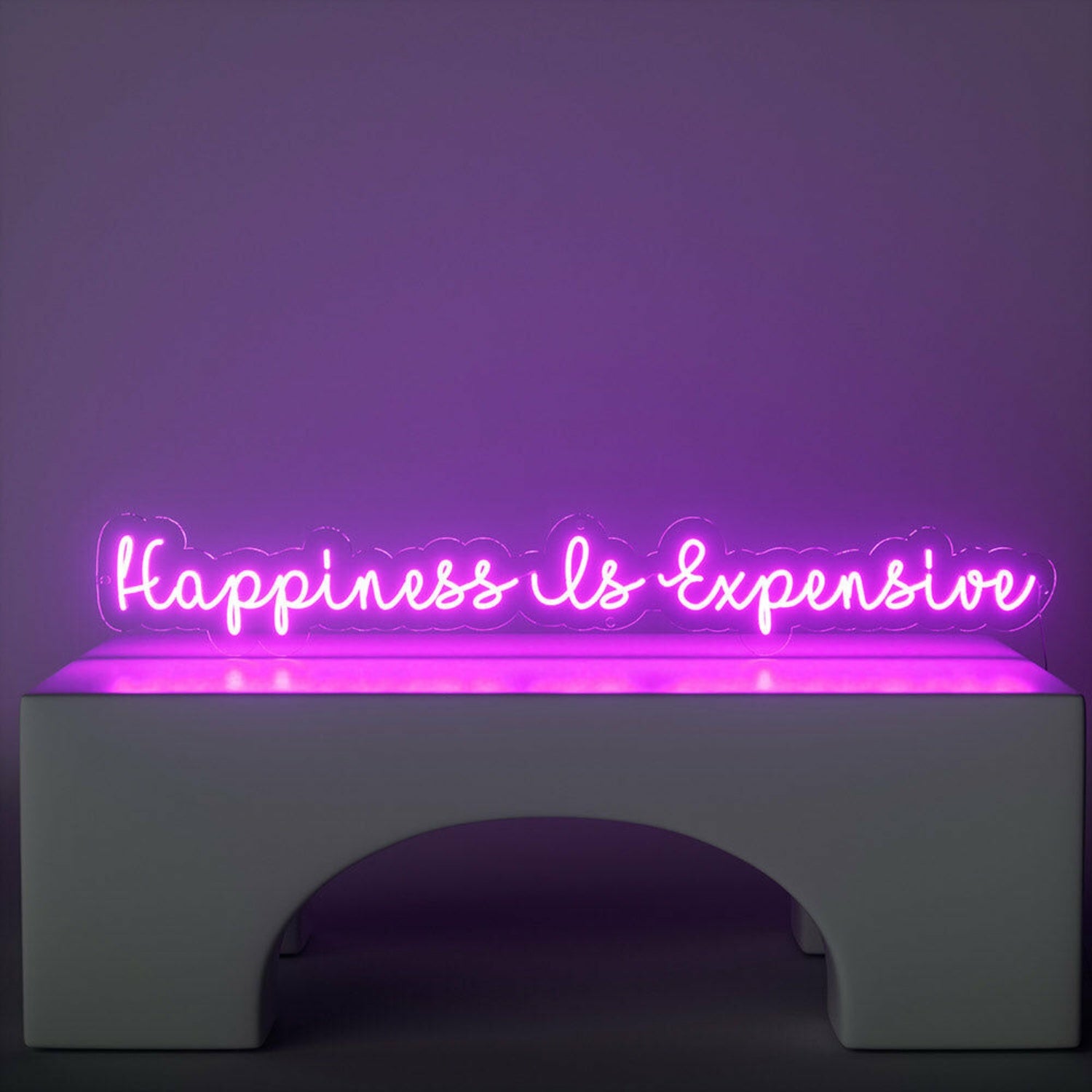 Happiness Is Expensive Neon Sign | Shineneon