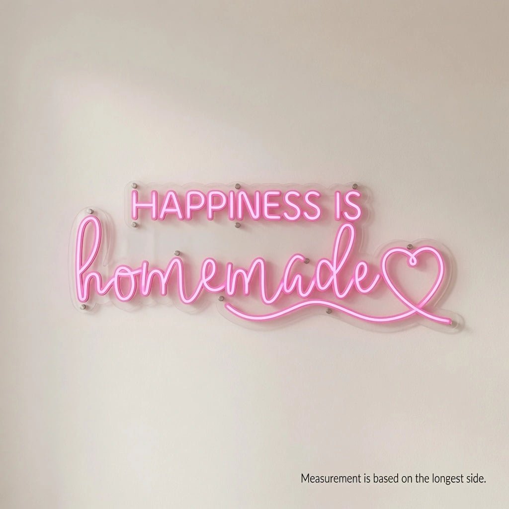 Happiness Is Homemade LED Neon Sign - Shineneon