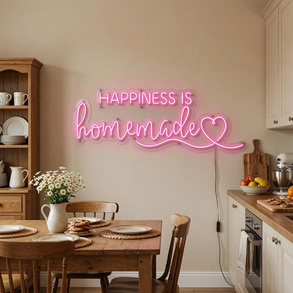 Happiness Is Homemade LED Neon Sign - Shineneon
