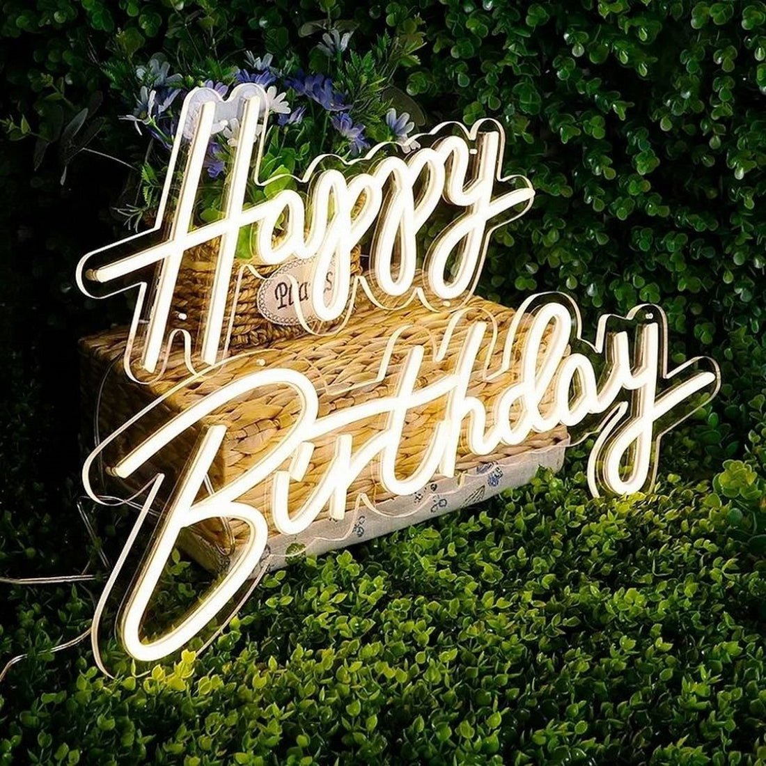 Happy 20th Birthday Led Sign Business Neon Sign - Shineneon