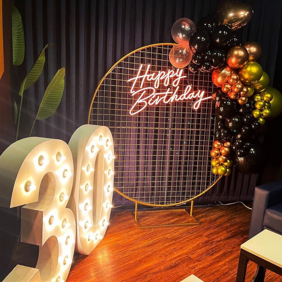 Happy 30th Birthday Led Sign Business Neon Sign - Shineneon