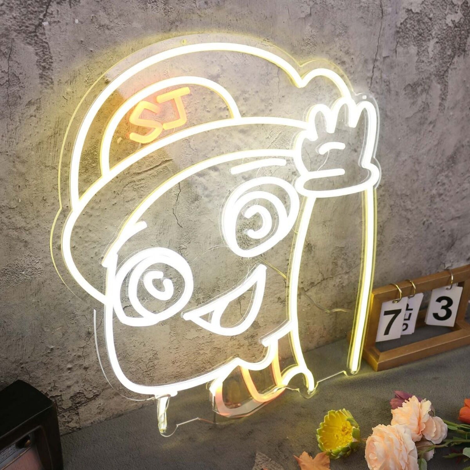 Happy Anime Boy Custom Led Neon Sign - Shineneon