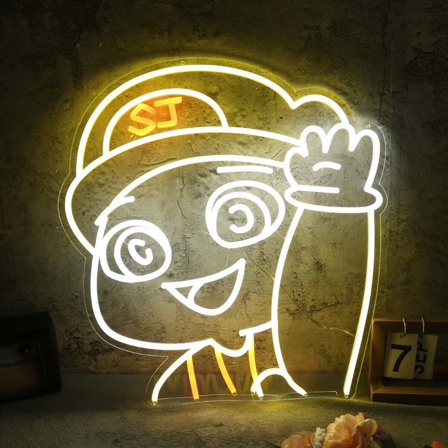 Happy Anime Boy Custom Led Neon Sign - Shineneon