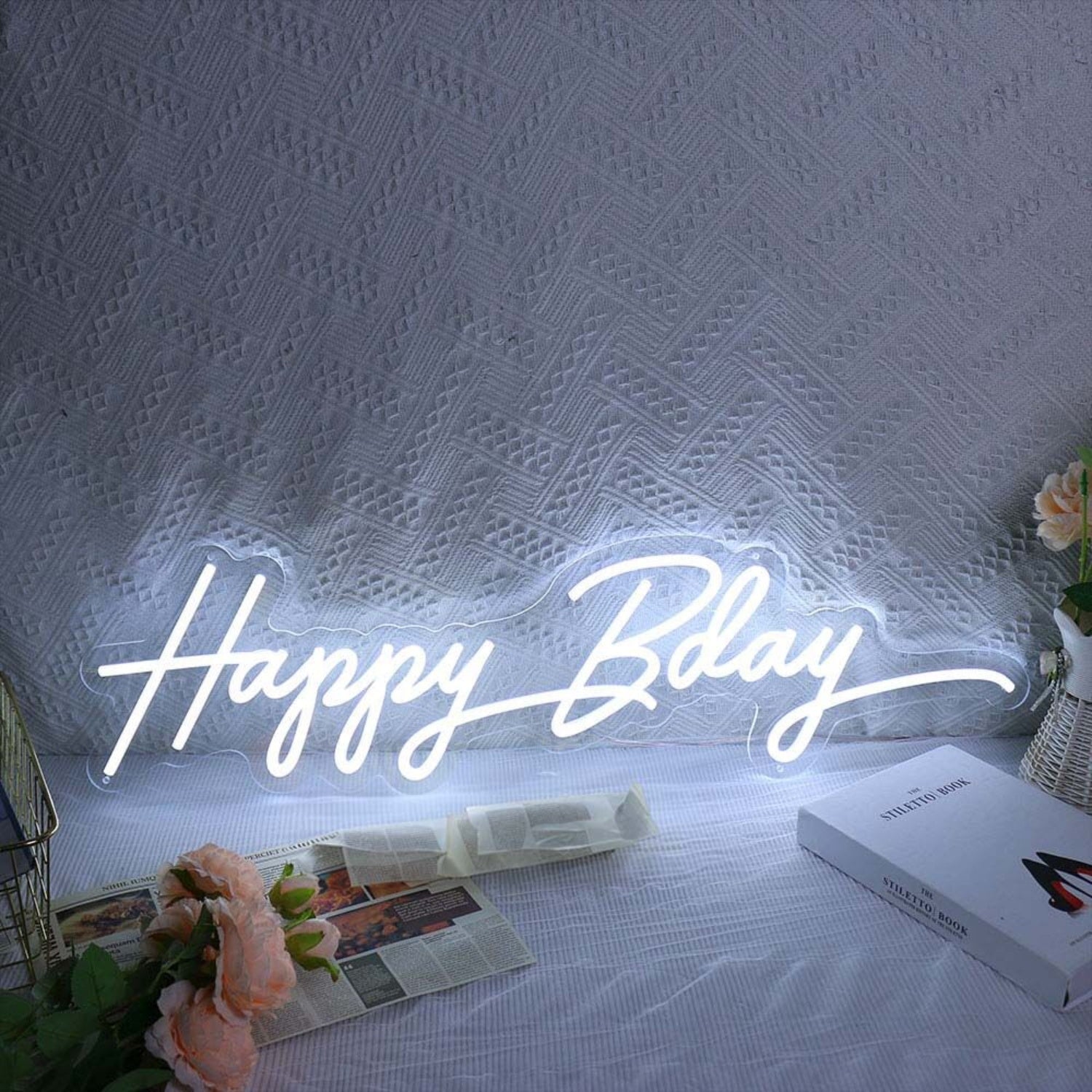 Happy Bday Led Neon Sign - Shineneon