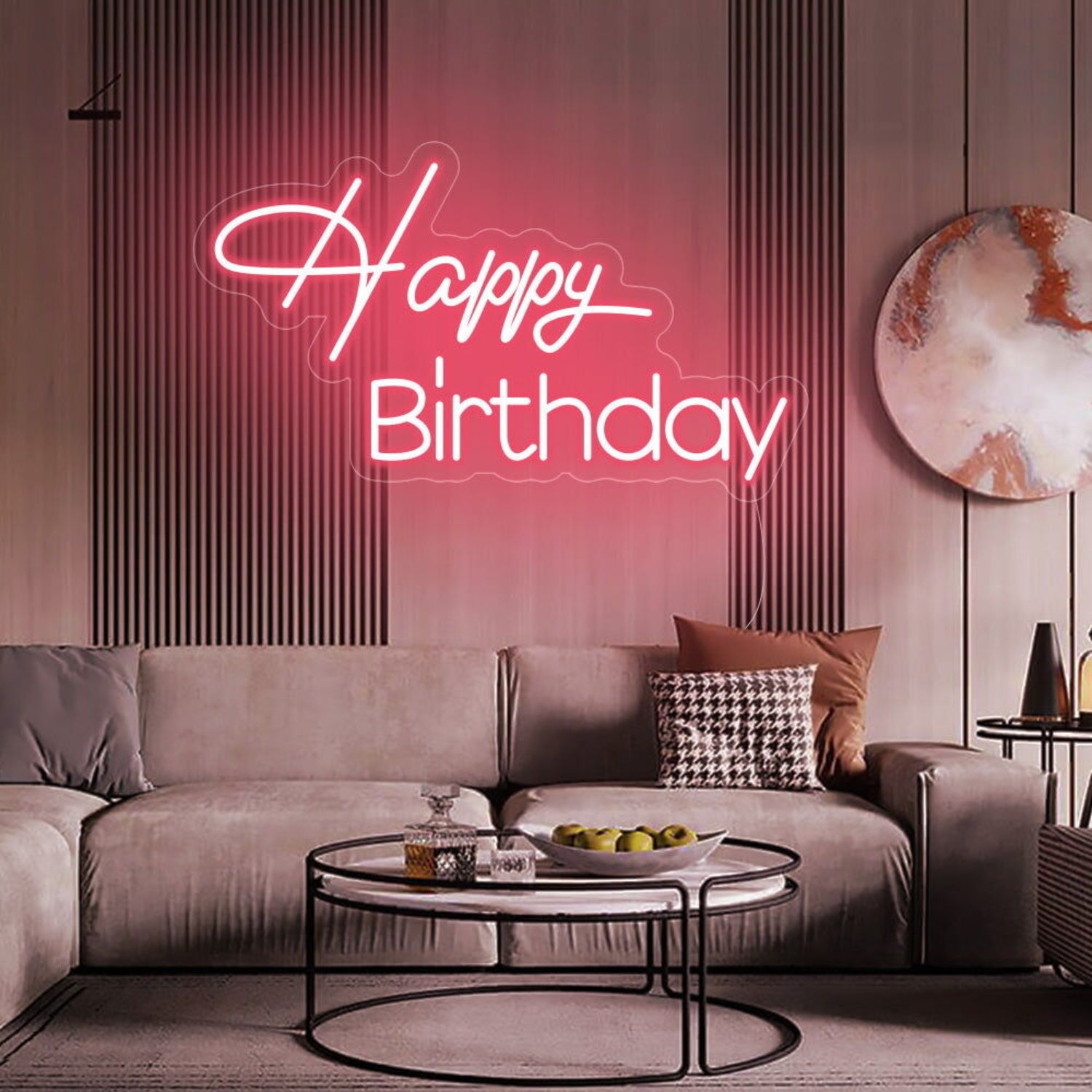 Happy Bday Neon Sign | Shineneon