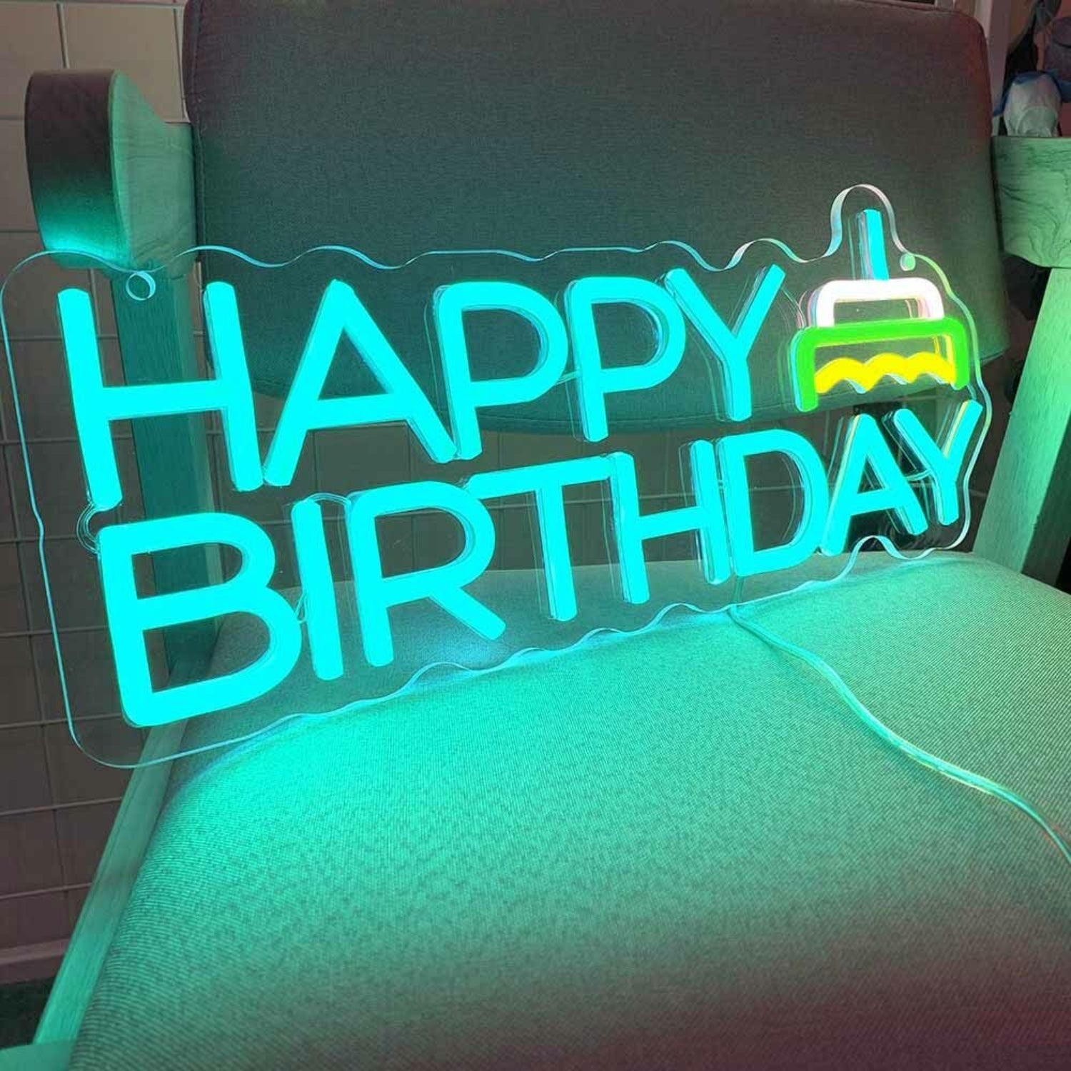 Happy Birthday Celebration Neon Sign | Shineneon