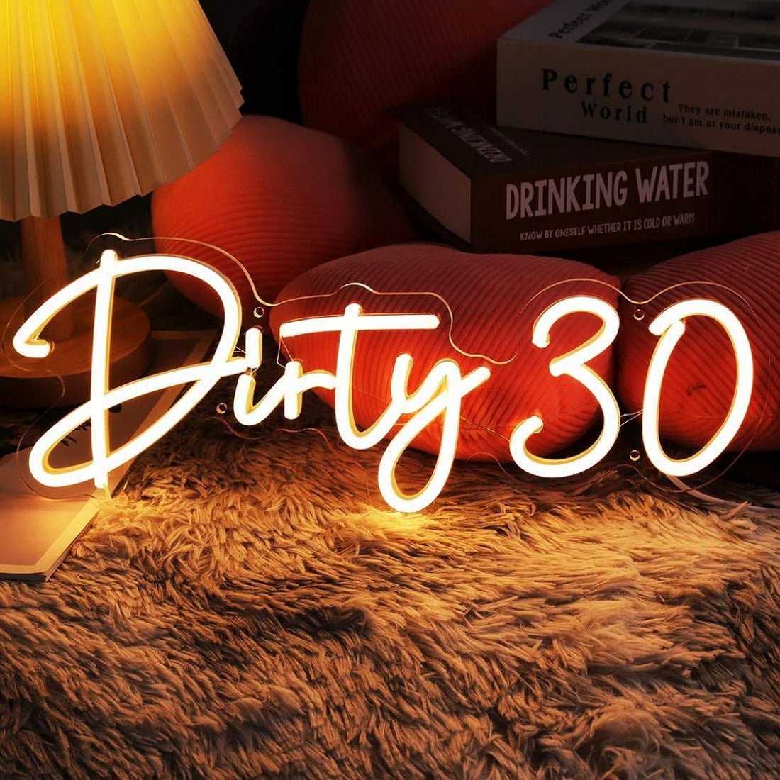 Happy Birthday Dirty 30 Led Sign Business Neon Sign - Shineneon