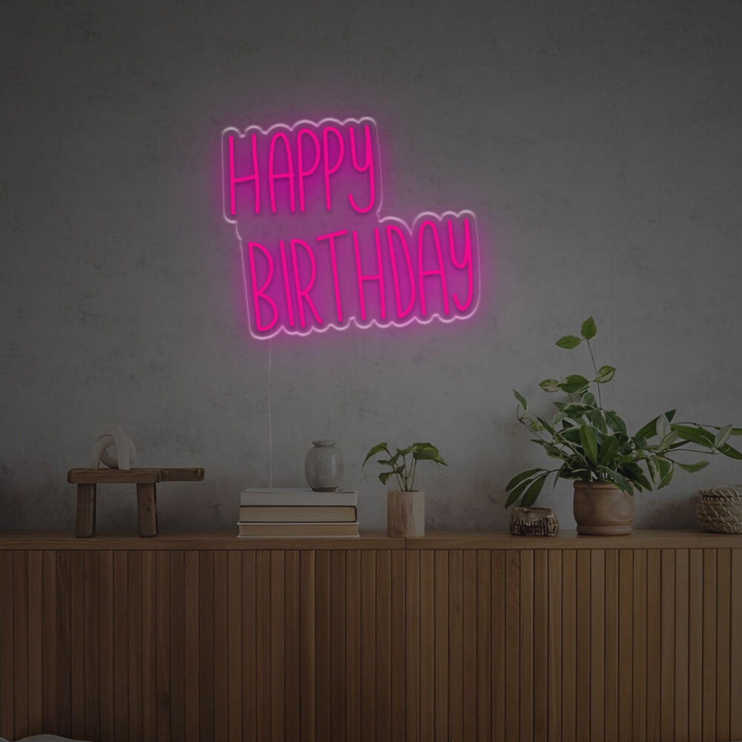 Happy Birthday For Family Led Neon Sign | Shineneon