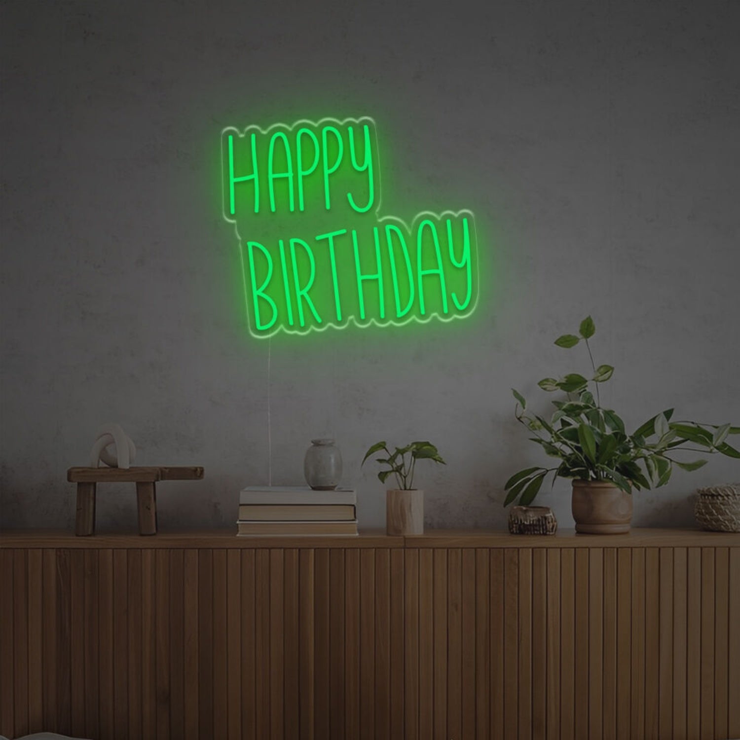 Happy Birthday For Family Led Neon Sign | Shineneon