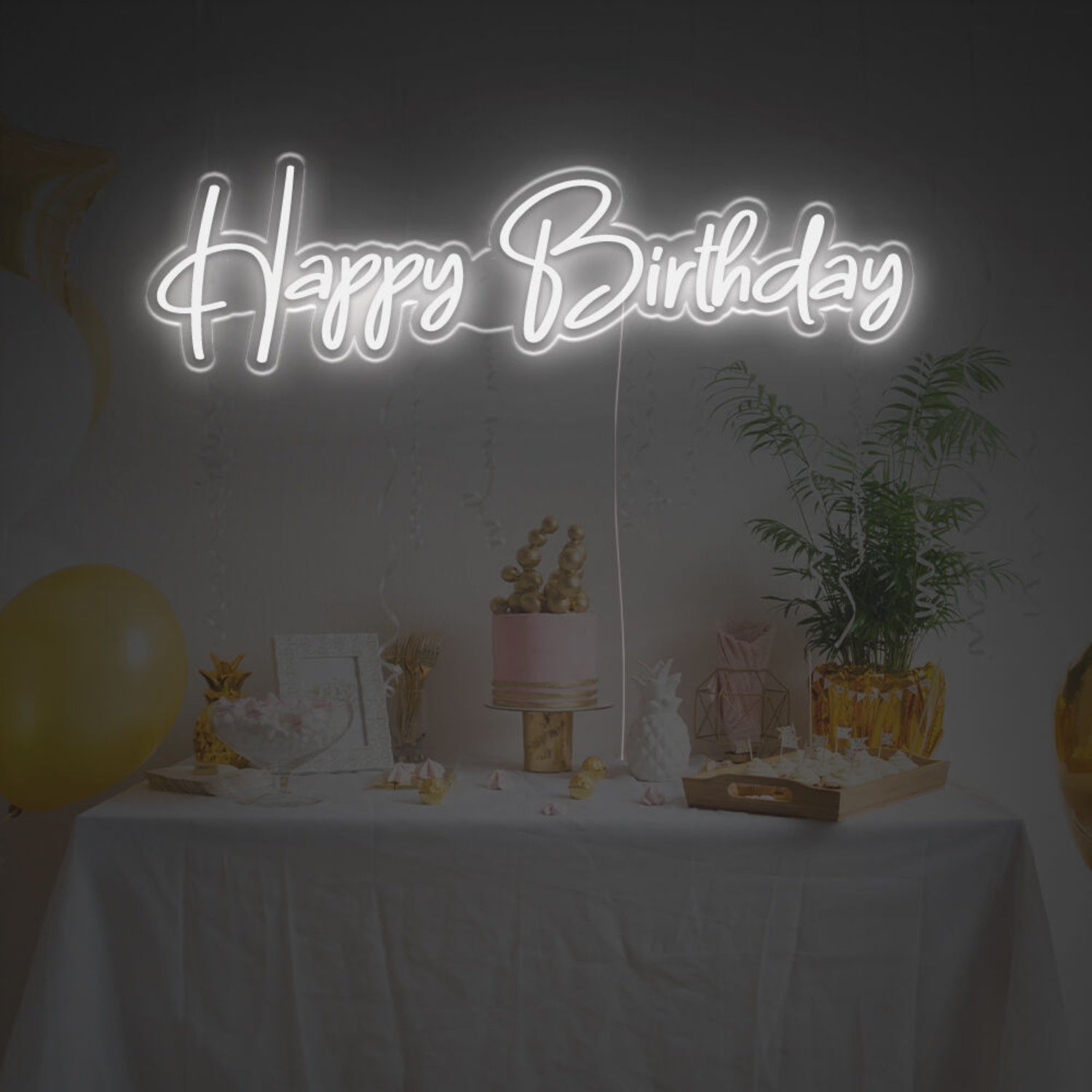 Happy Birthday For Home Decor Led Neon Sign | Shineneon