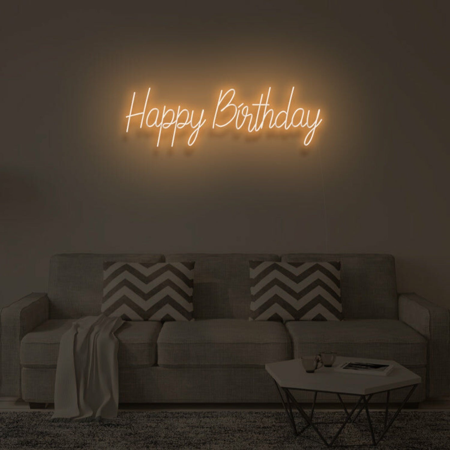 Happy Birthday Led Neon Sign For Wall Decor For Wall Decor | Shineneon