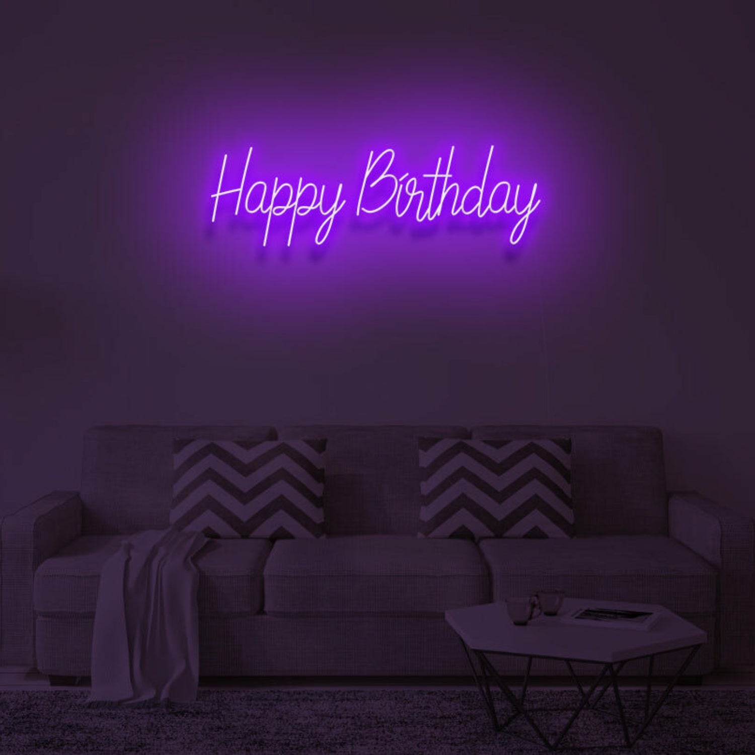 Happy Birthday Led Neon Sign For Wall Decor For Wall Decor | Shineneon