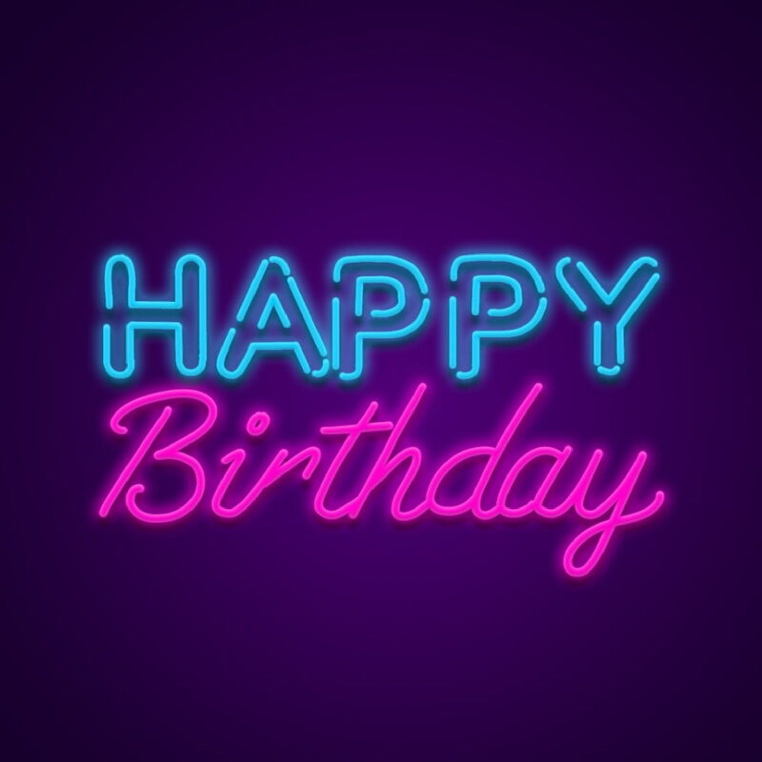 Happy Birthday Neon Sign Celebrate Birthdays With This Cheerful Sign | Shineneon