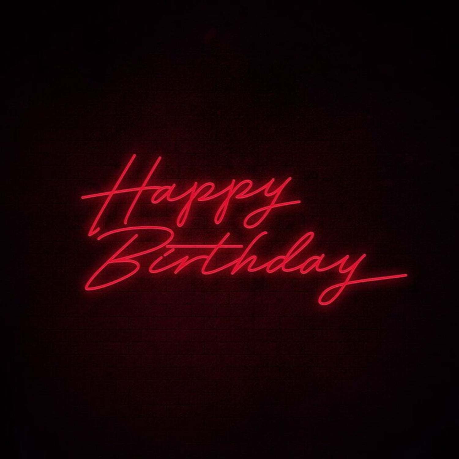 Happy Birthday Neon Sign For Celebratory Birthday Decor | Shineneon