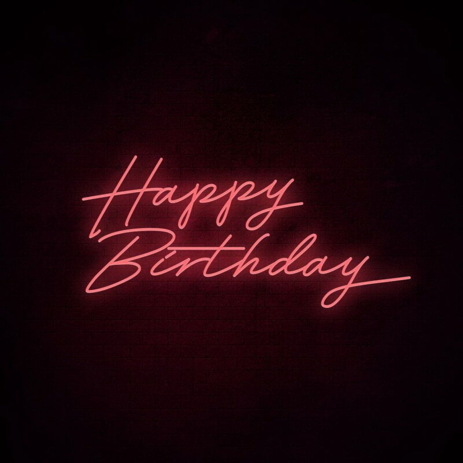 Happy Birthday Neon Sign For Celebratory Birthday Decor | Shineneon