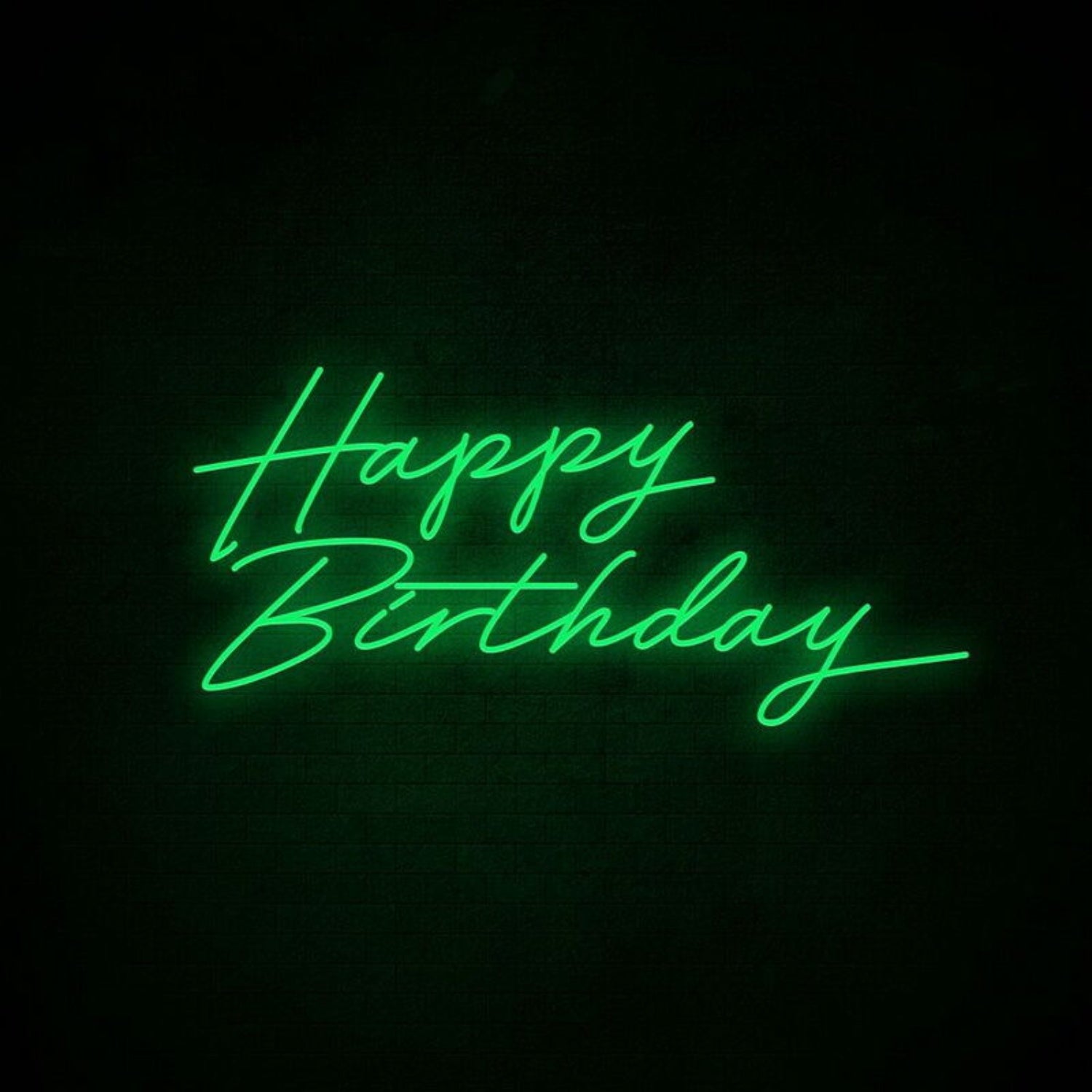 Happy Birthday Neon Sign For Celebratory Birthday Decor | Shineneon
