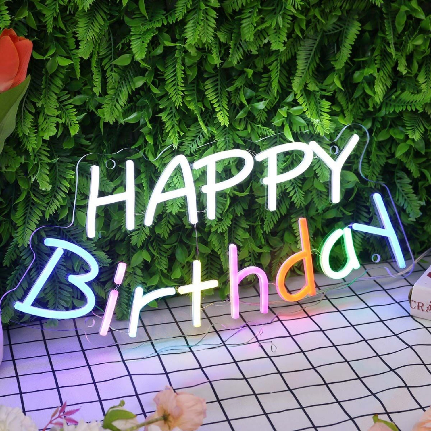 Happy Birthday Neon Sign For Wall Decor | Shineneon