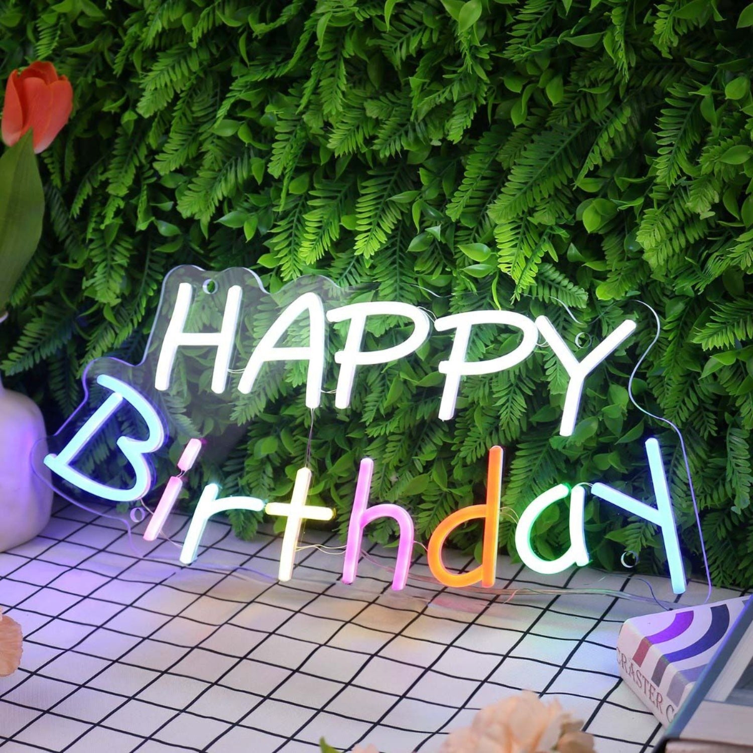 Happy Birthday Neon Sign For Wall Decor | Shineneon