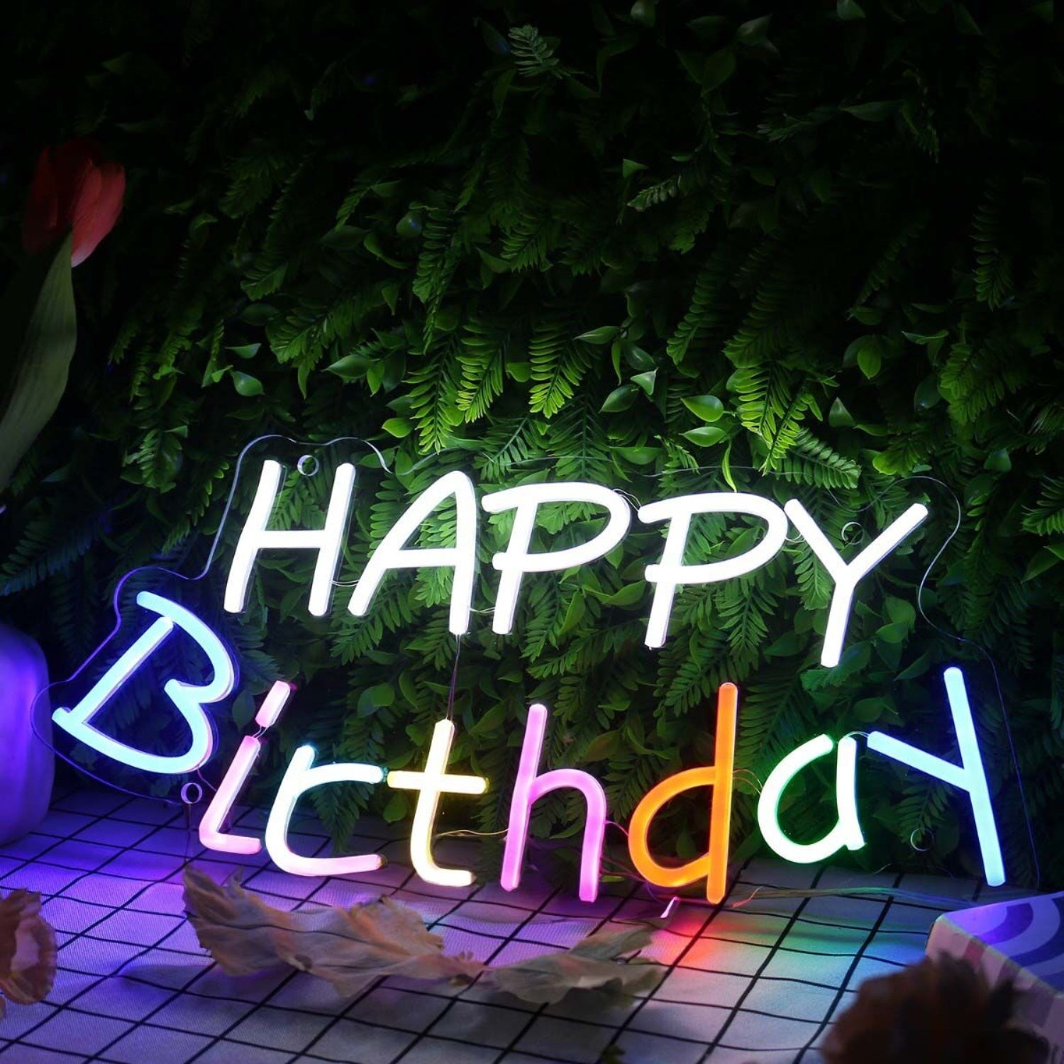 Happy Birthday Neon Sign For Wall Decor | Shineneon