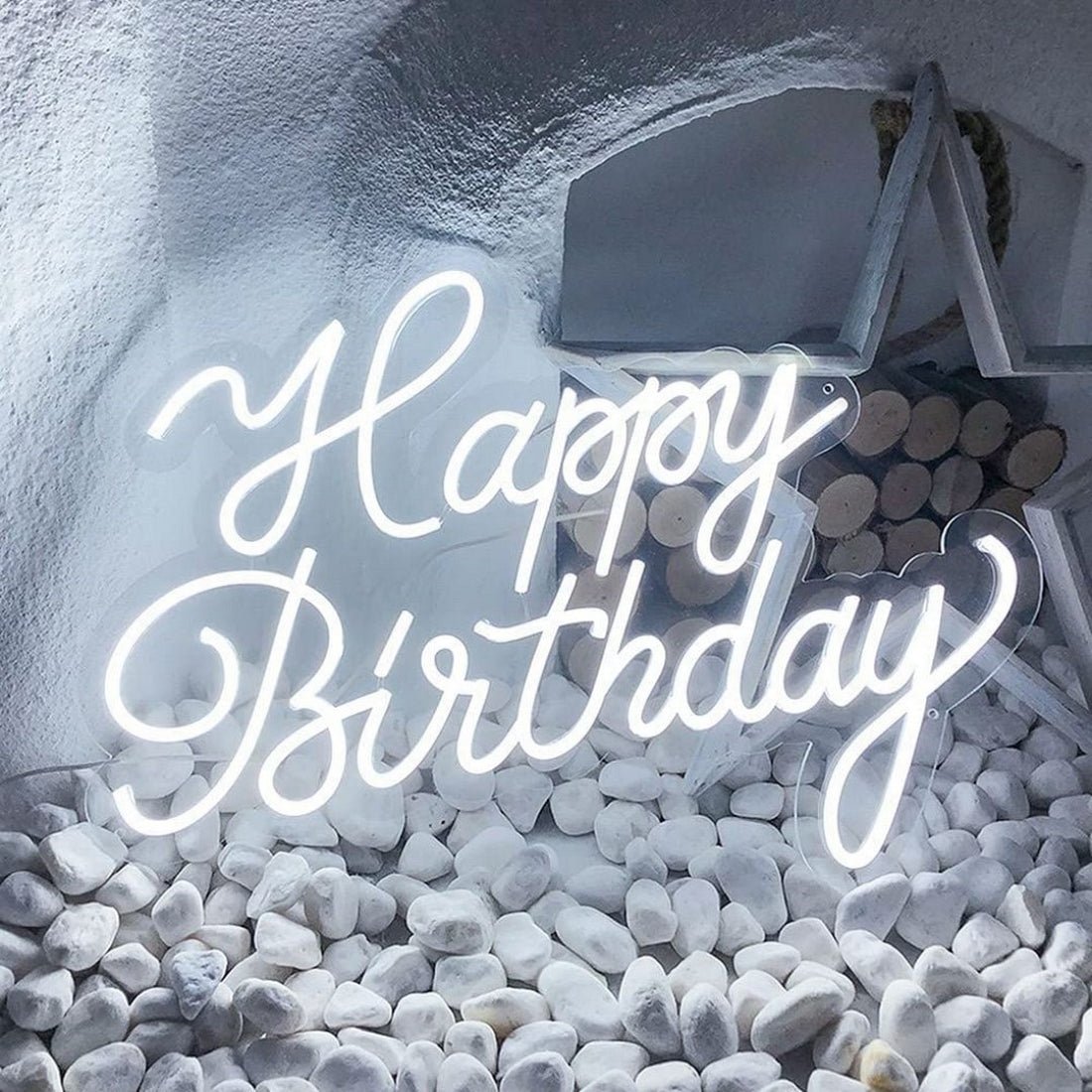 Happy Birthday Neon Sign Led Home Wall Signs - Shineneon