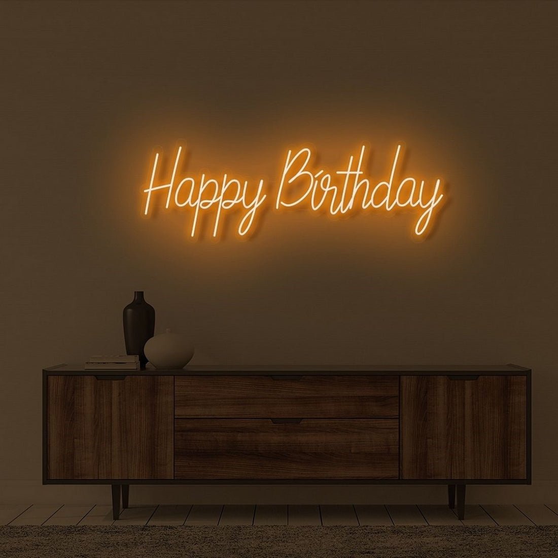 Happy Birthday Neon Sign Led Party Wall Sign - Shineneon