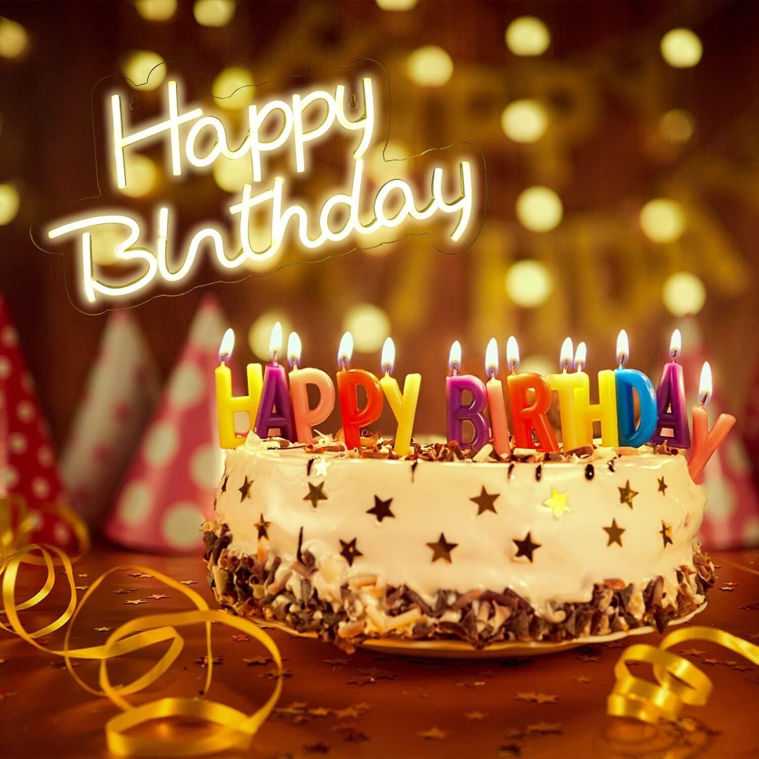 Happy Birthday Neon Sign Party Celebrations | Shineneon