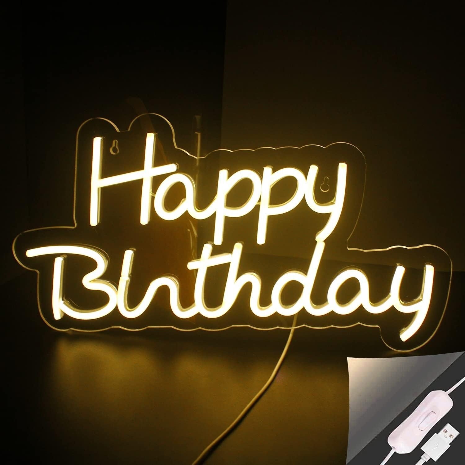 Happy Birthday Neon Sign Party Celebrations | Shineneon