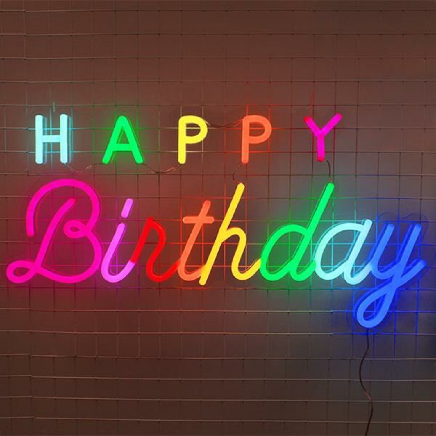 Happy Birthday Neon Sign Perfect For Birthday Celebrations | Shineneon