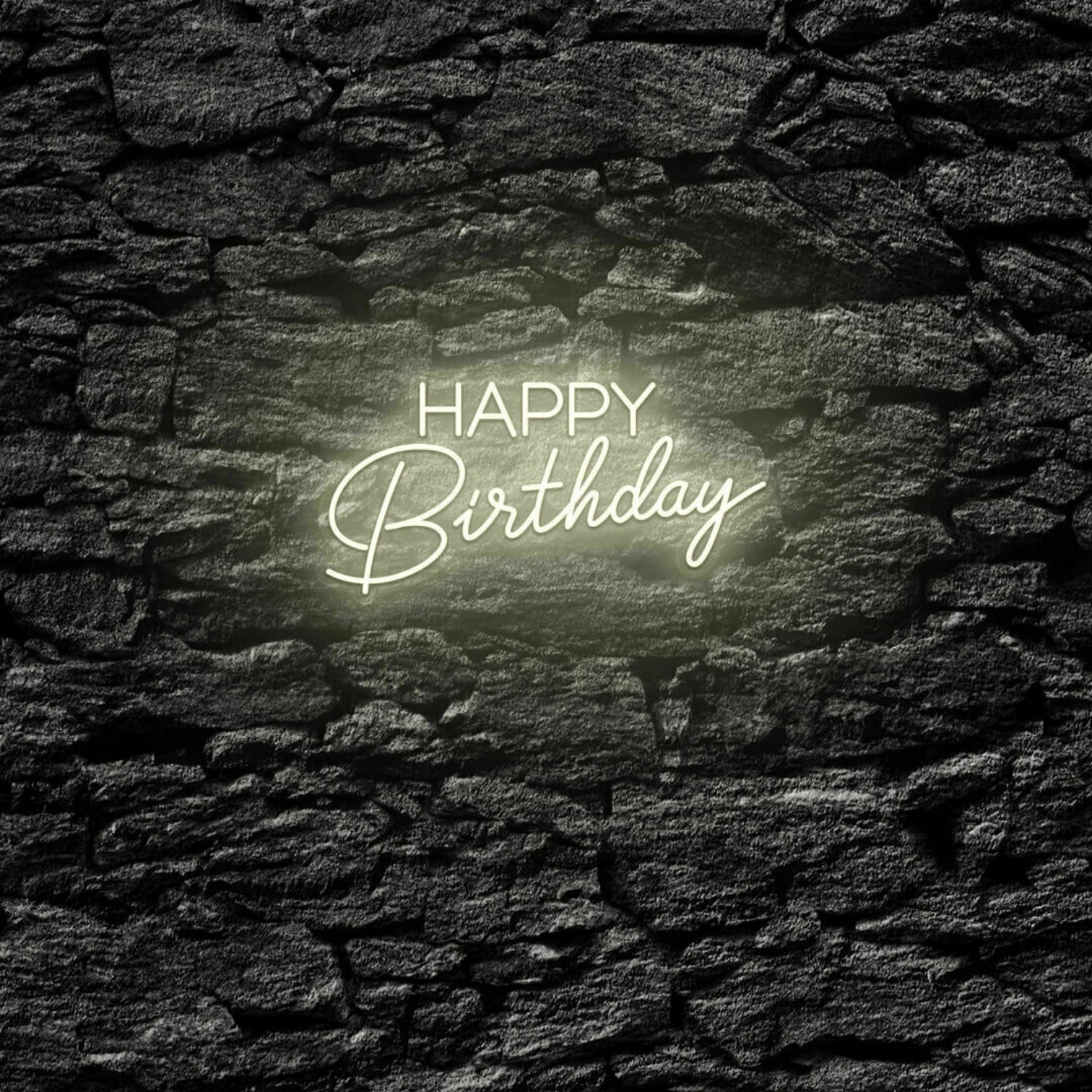 Happy Birthday V3 Led Neon Sign | Shineneon