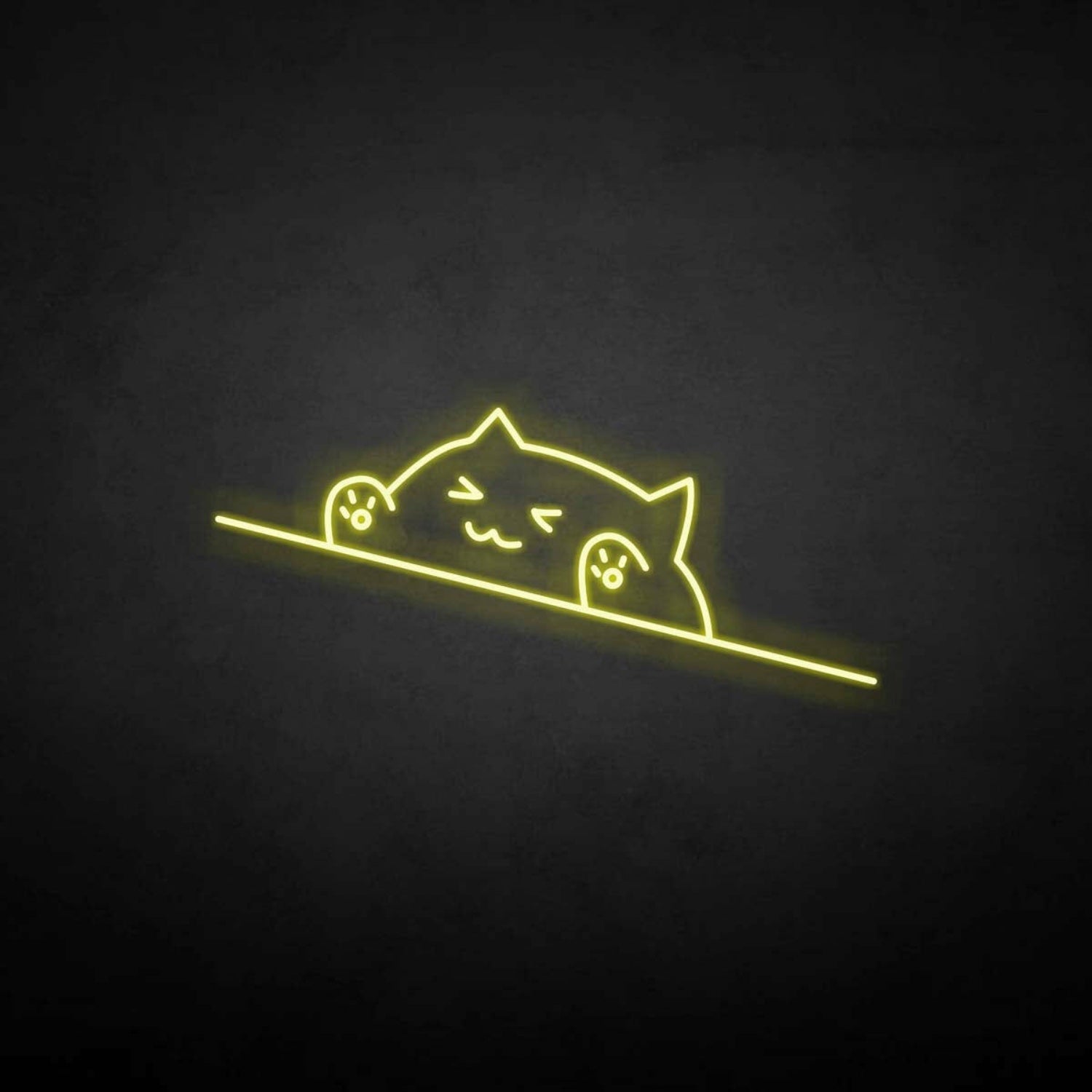 Happy Cat Led Neon Sign - Shineneon