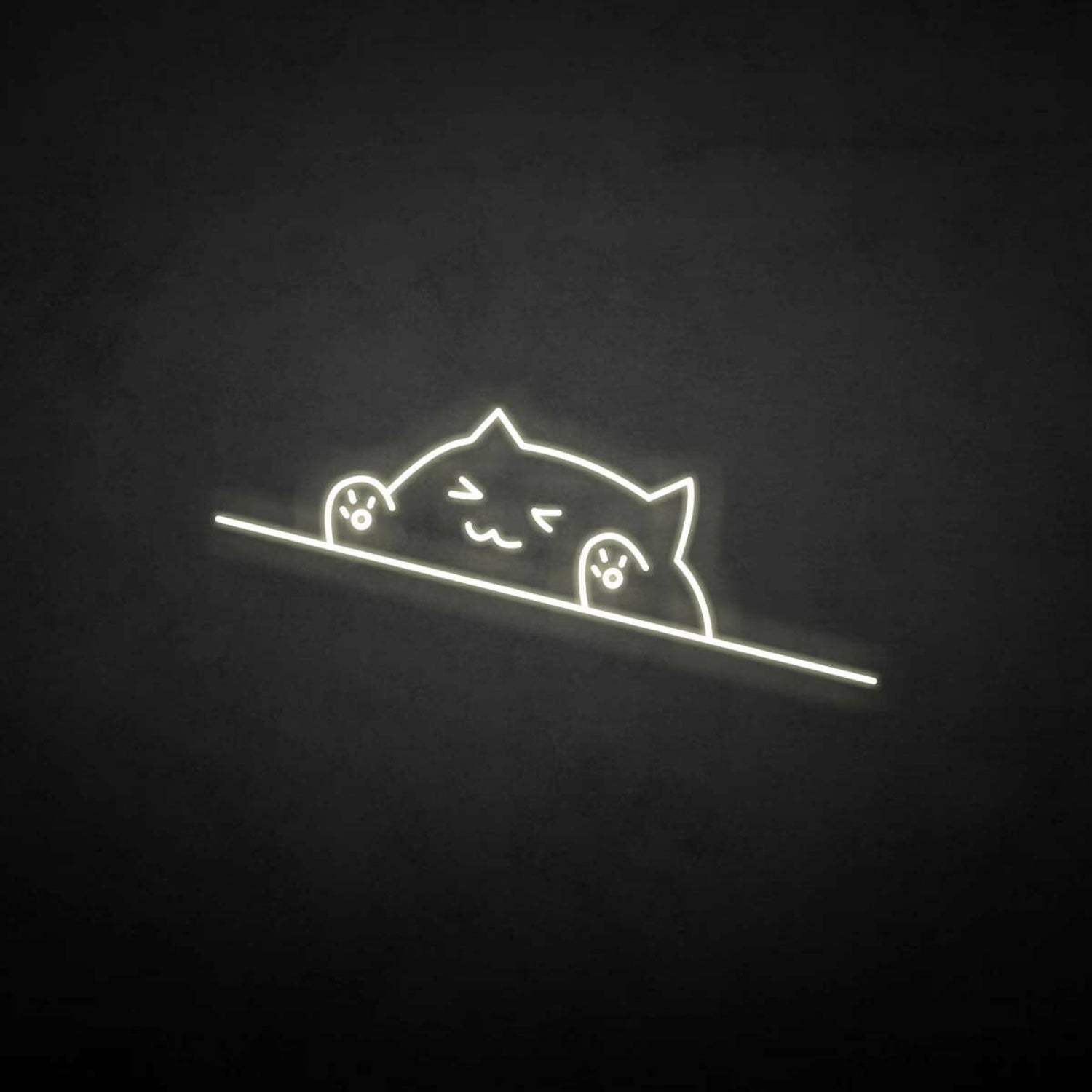 Happy Cat Led Neon Sign - Shineneon