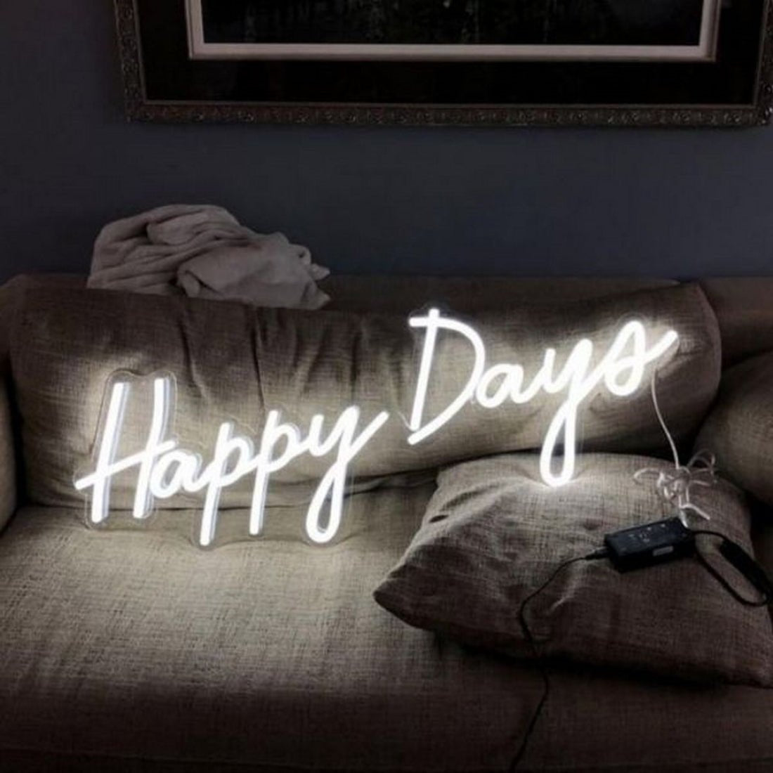 Happy Days Led Sign Business Neon Signs - Shineneon