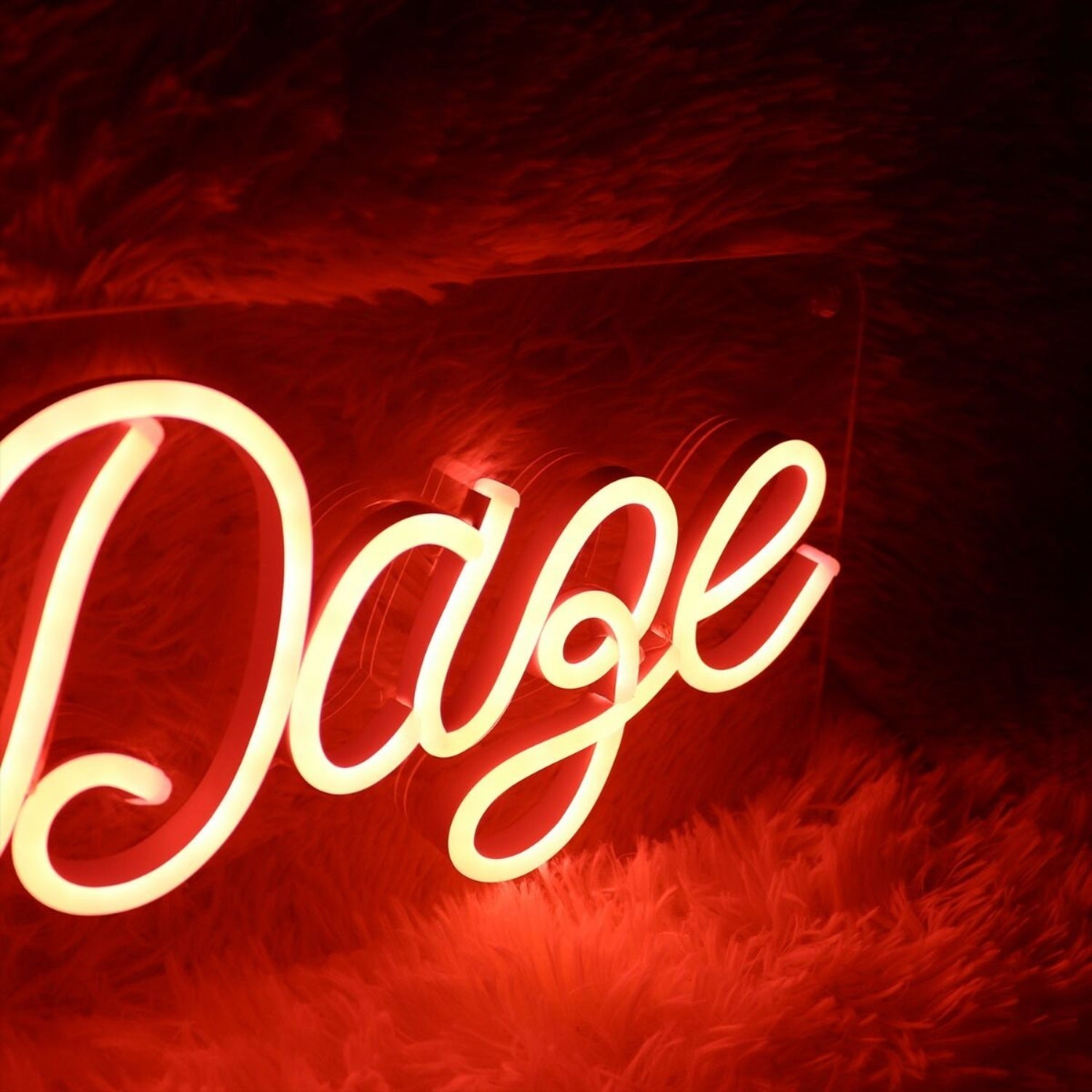 Happy Daze Red Led Neon Sign - Shineneon