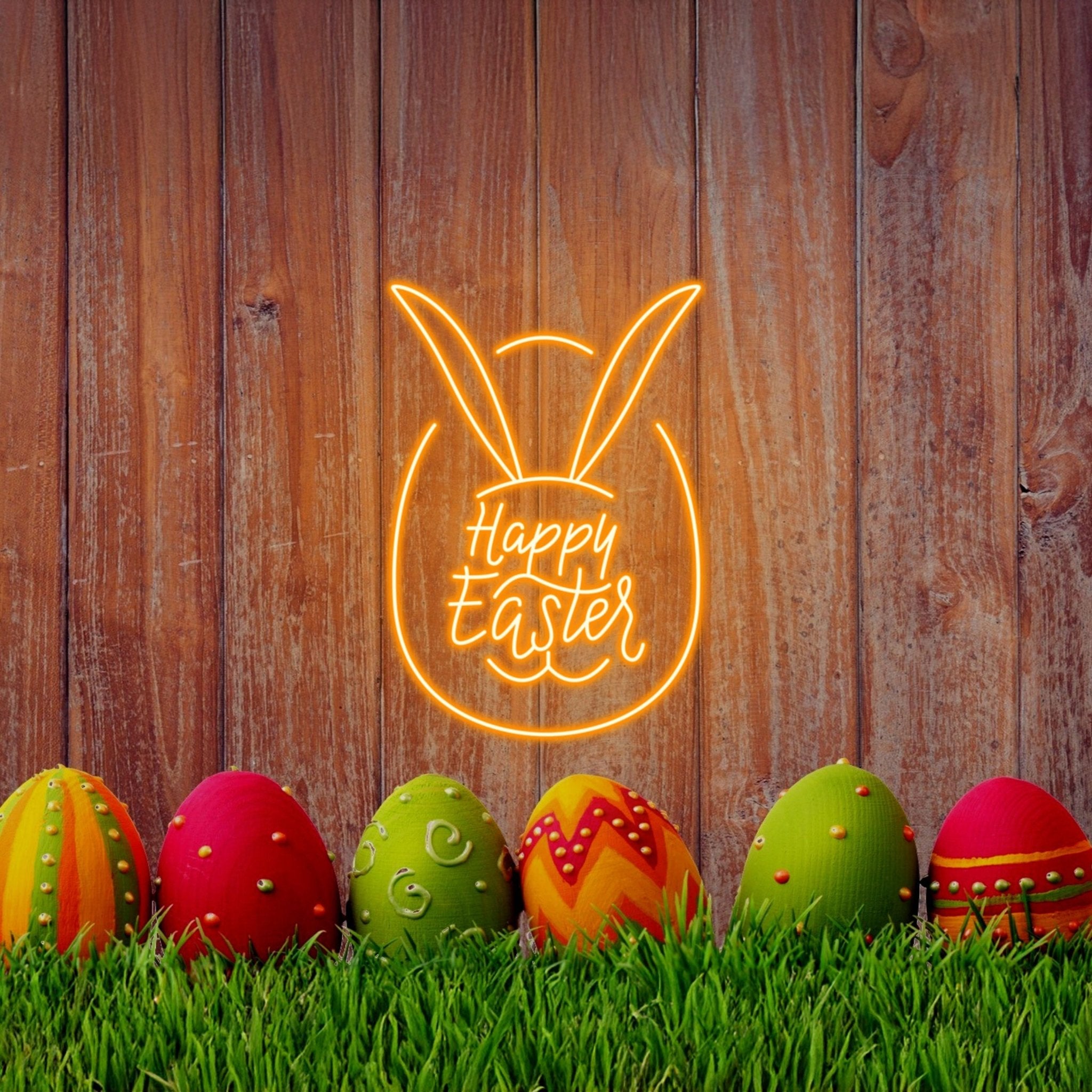Happy Easter Egg Neon Sign Birthdays Gifts - Shineneon