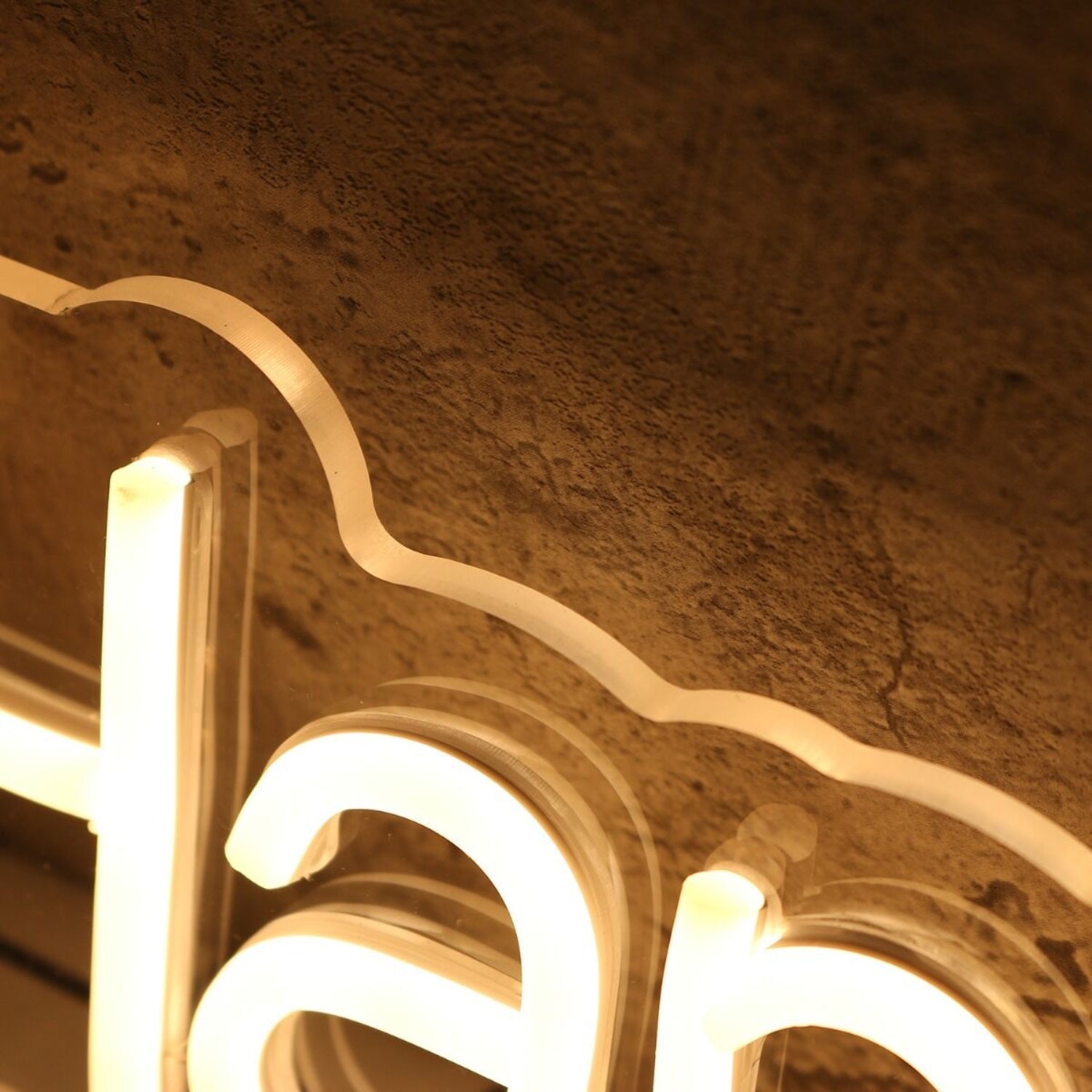 Happy Fathers Day Yellow Neon Sign | Shineneon